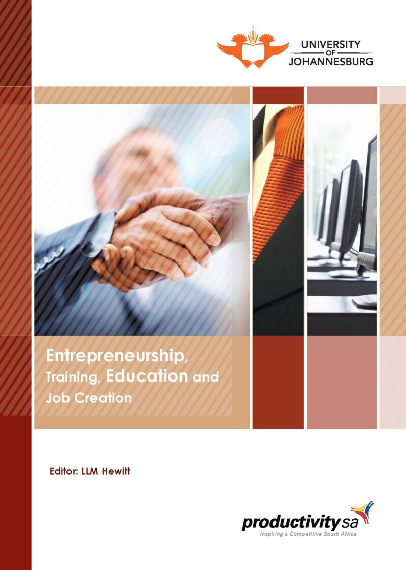 Entrepreneurship, Training, Education and Job Creation