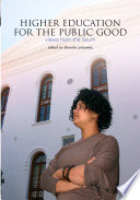 Higher Education for the Public Good